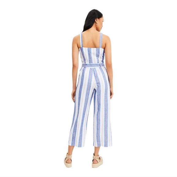 NWT LOFT Linen Jumpsuit - Picture 3 of 6